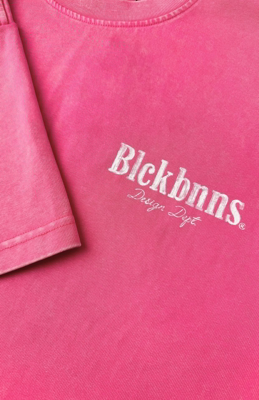 Black Bananas Brush T-shirt Roze