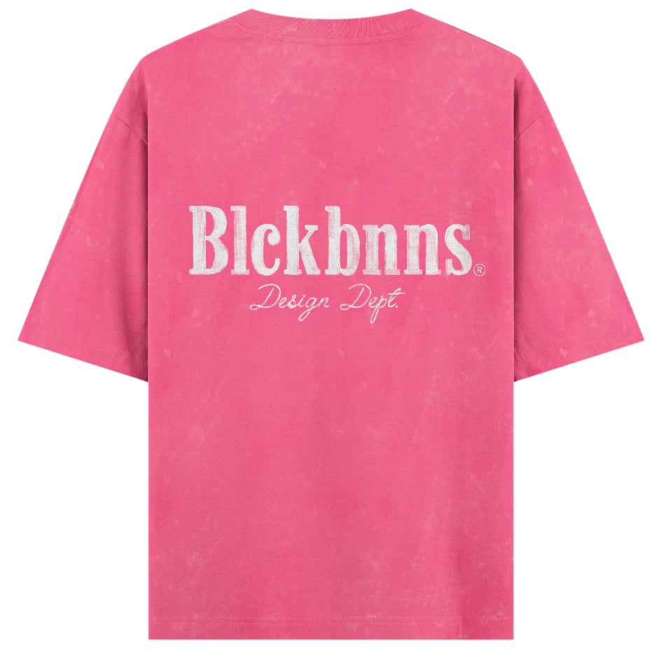 Black Bananas Brush T-shirt Roze