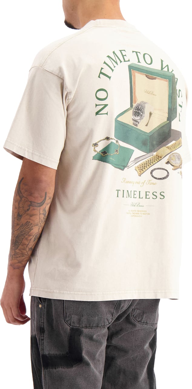 Black Bananas Watchmaker Table T-shirt Beige