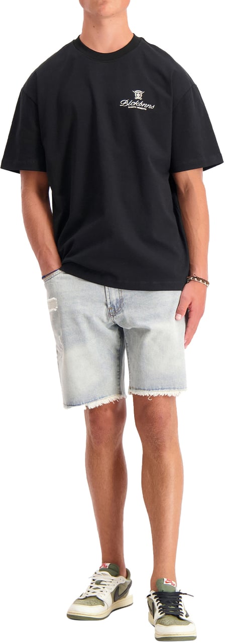 Black Bananas Marina T-shirt Zwart