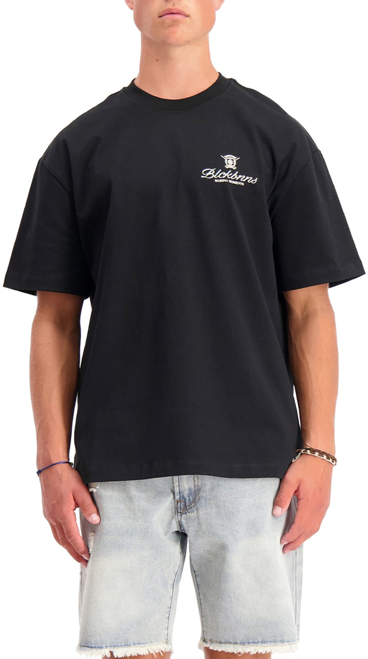 Black Bananas Marina T-shirt Zwart