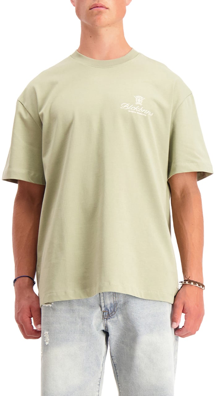 Black Bananas Marina T-shirt Groen