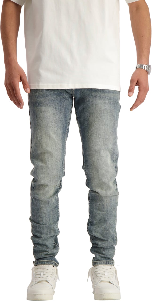 Black Bananas Core Slim Denim Blauw