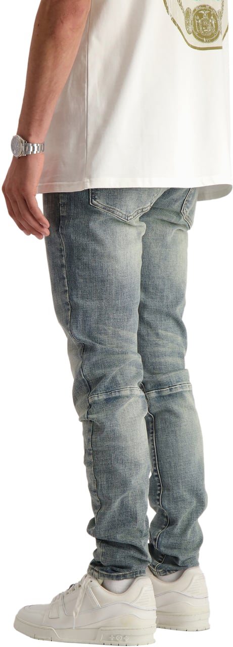 Black Bananas Core Slim Denim Blauw