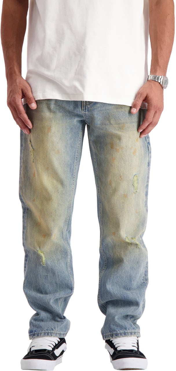 Black Bananas Dusted Daze Denim Blauw