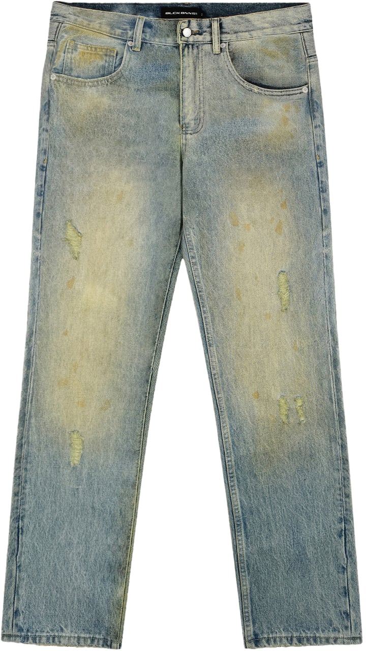Black Bananas Dusted Daze Denim Blauw