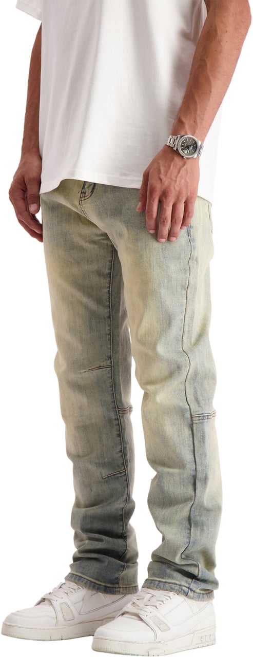 Black Bananas Desert Wash Denim Blauw
