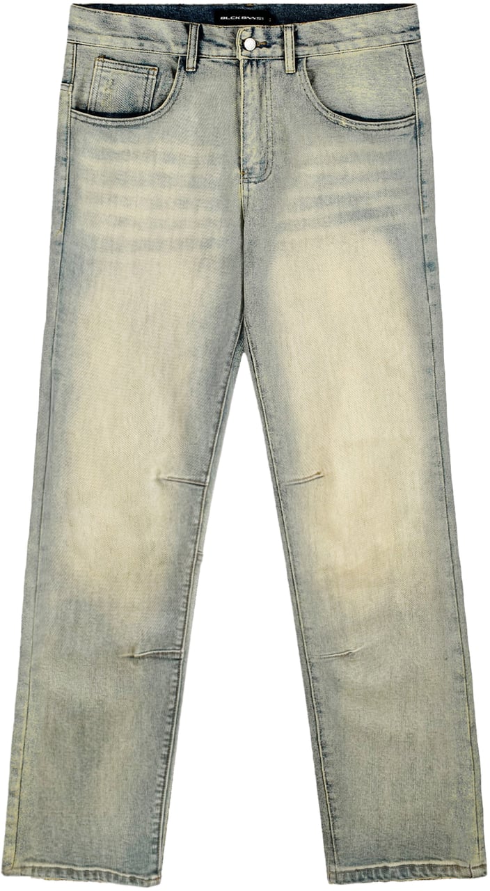 Black Bananas Desert Wash Denim Blauw