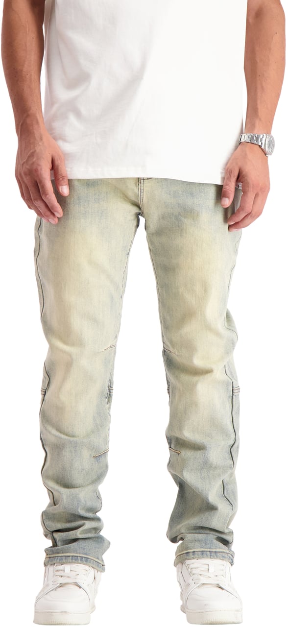 Black Bananas Desert Wash Denim Blauw