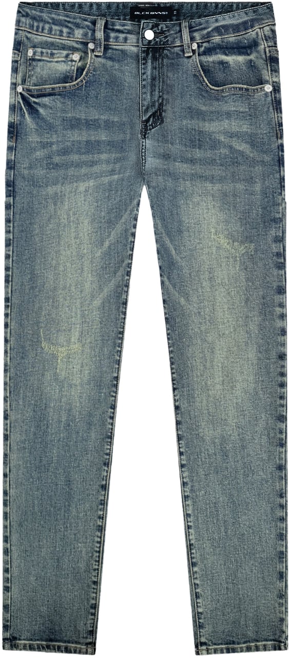 Black Bananas Soft Edge Slim Denim Blauw