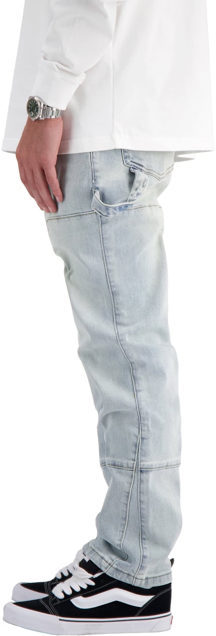 Black Bananas Straight Carpenter Denim Blauw