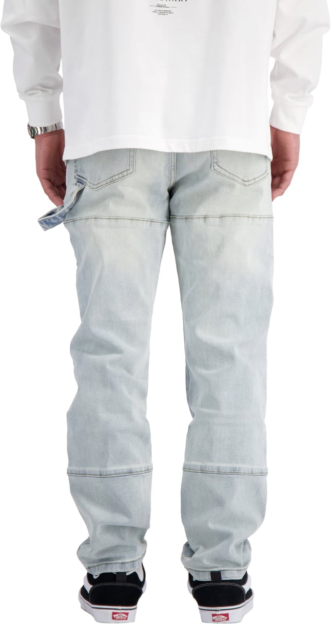 Black Bananas Straight Carpenter Denim Blauw