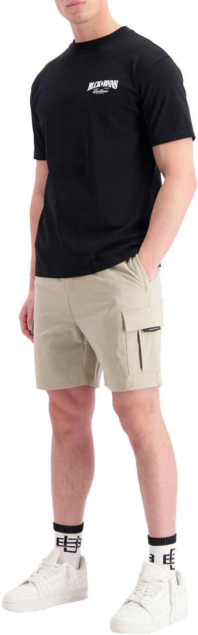 Black Bananas Delta Cargo Shorts Beige