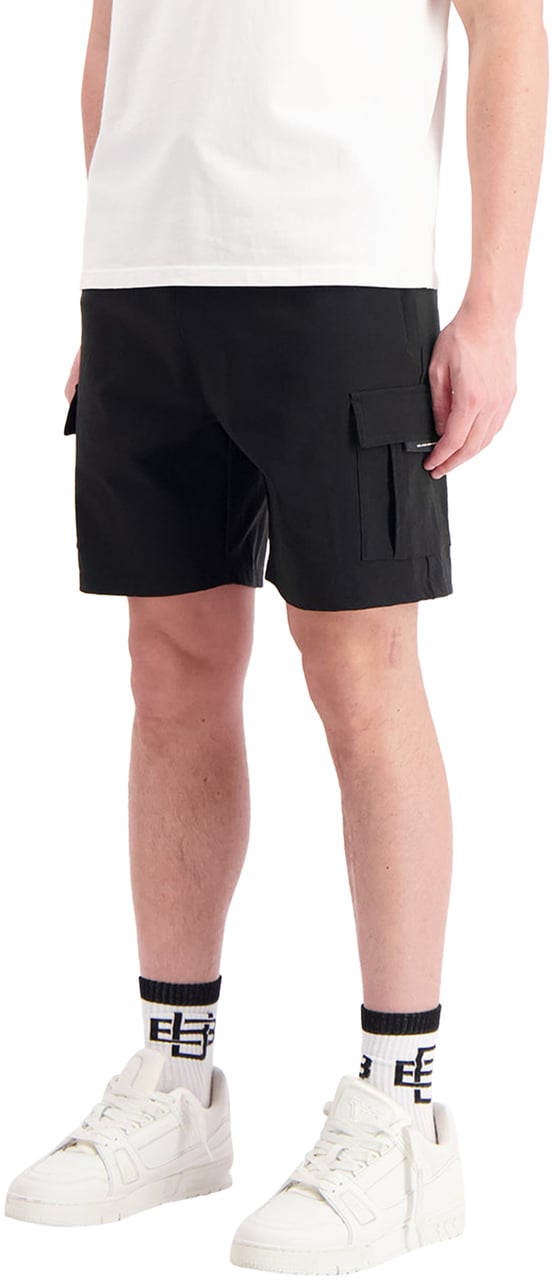 Black Bananas Delta Cargo Shorts Zwart