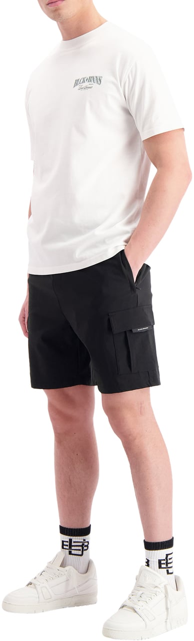 Black Bananas Delta Cargo Shorts Zwart
