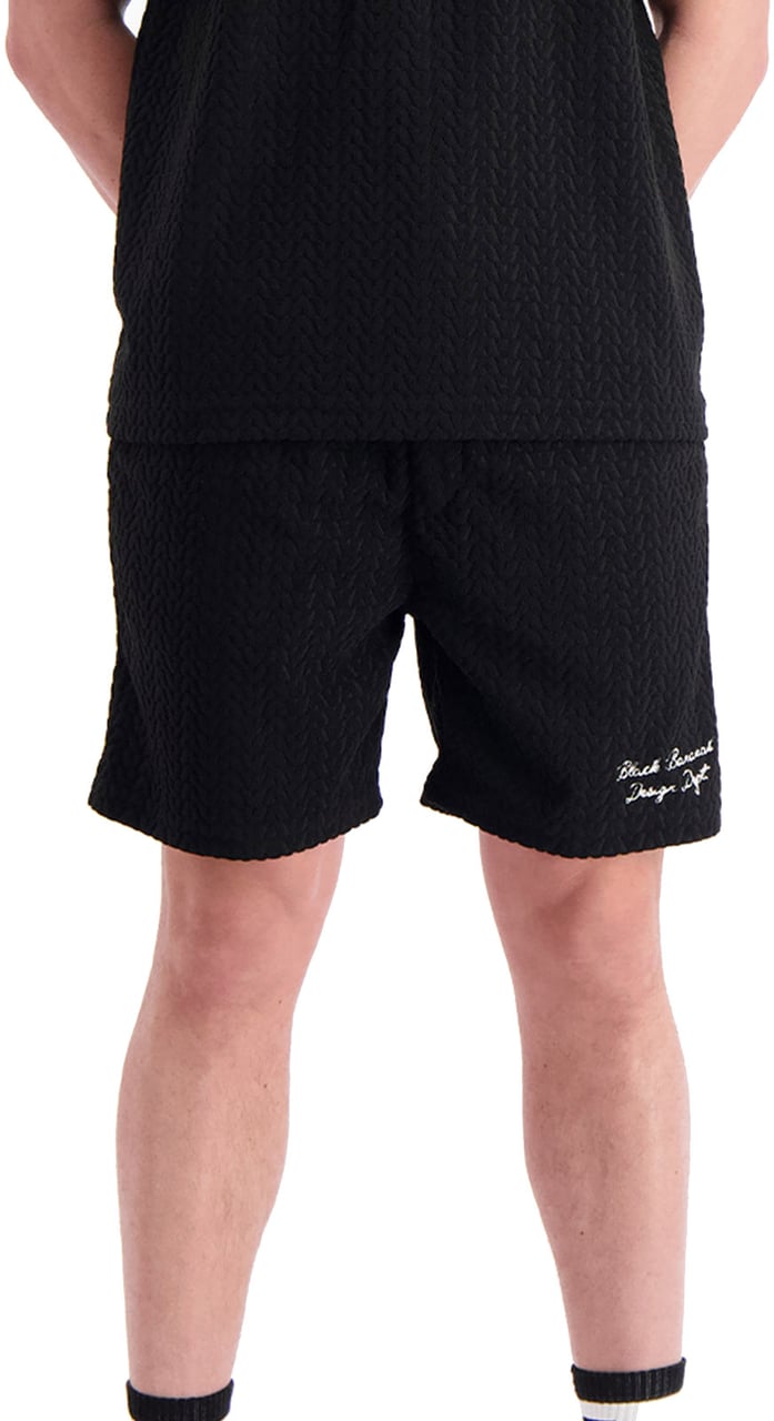 Black Bananas Terry Lounge Shorts Zwart