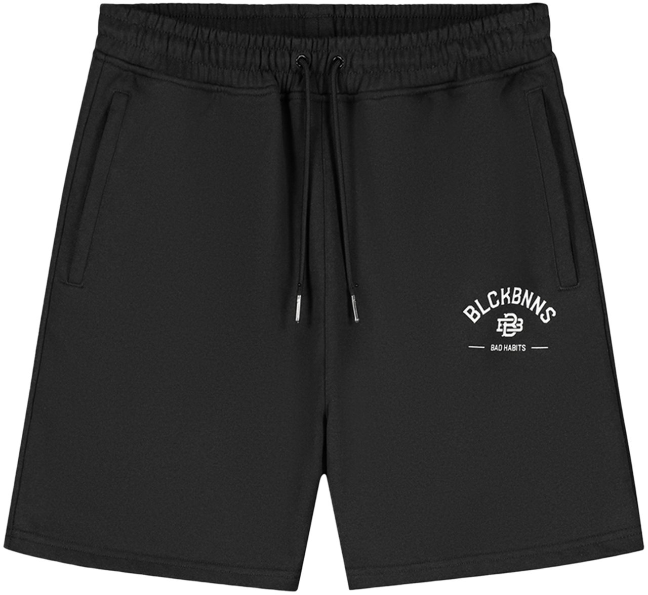 Black Bananas Bad Habits Sweatshorts Zwart