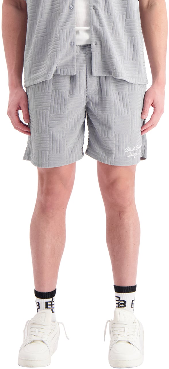 Black Bananas Terry Resort Shorts Grijs