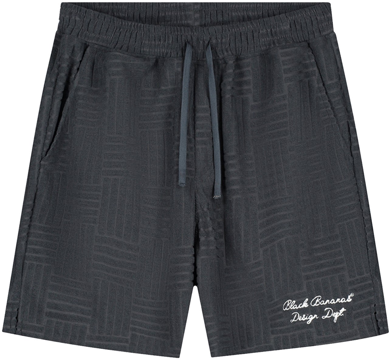 Black Bananas Terry Resort Shorts Blauw