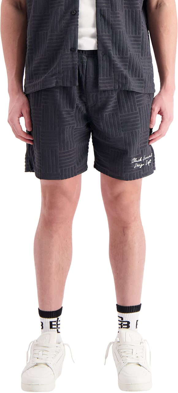 Black Bananas Terry Resort Shorts Blauw