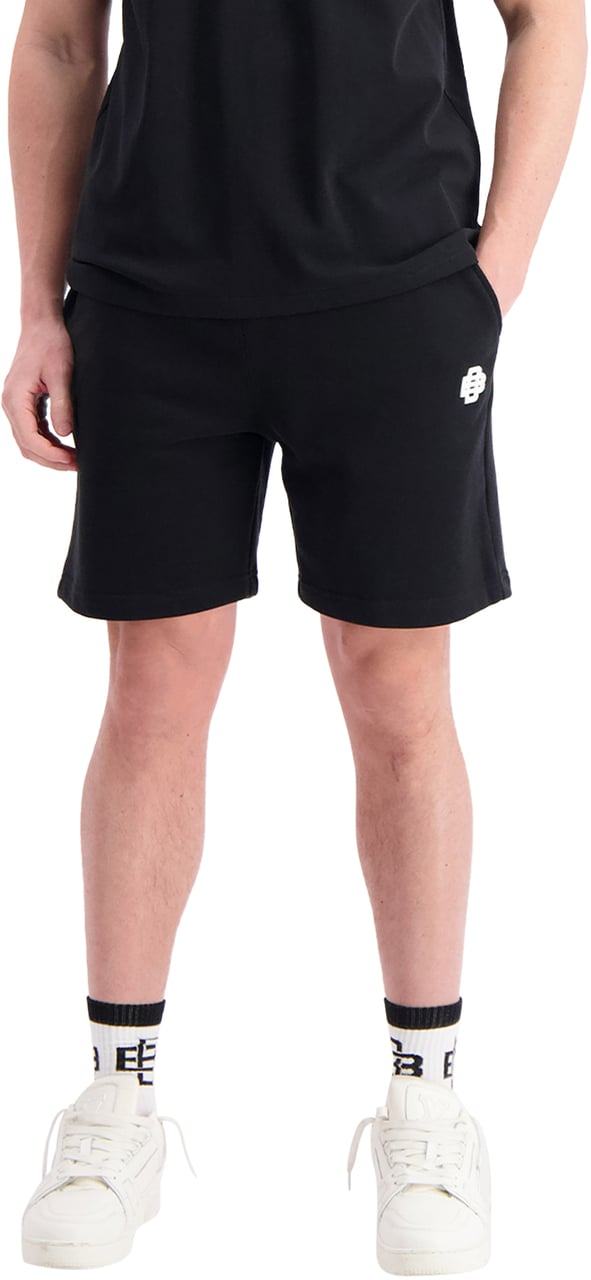 Black Bananas Mono Relax Sweatshorts Zwart