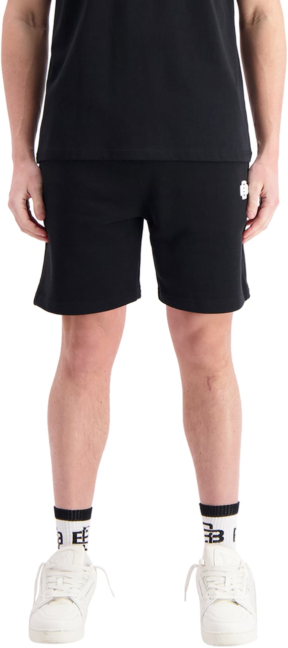 Black Bananas Mono Relax Sweatshorts Zwart