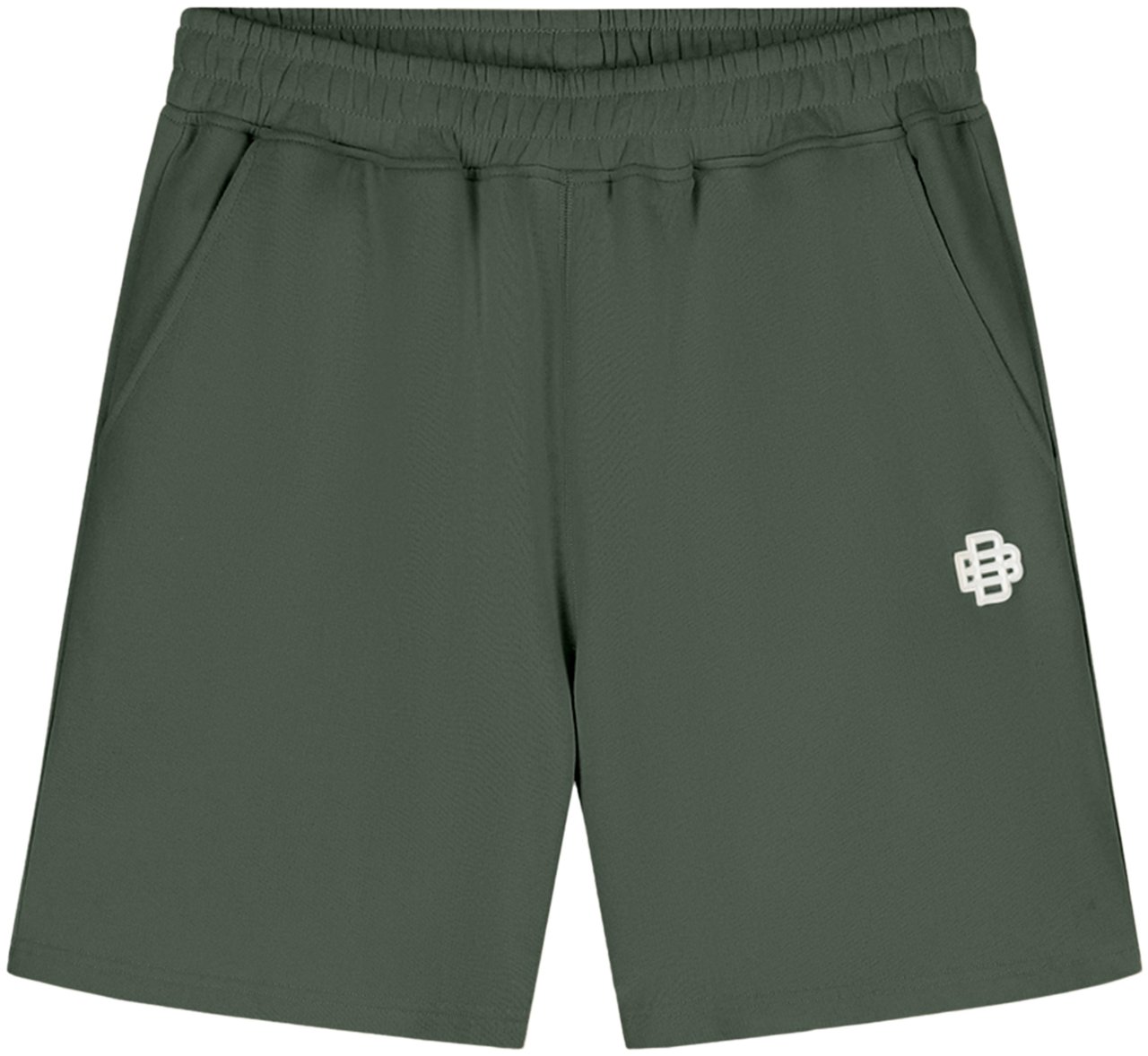Black Bananas Mono Relax Sweatshorts Groen