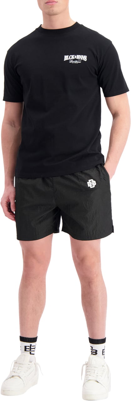 Black Bananas Monogram Swimshorts Zwart