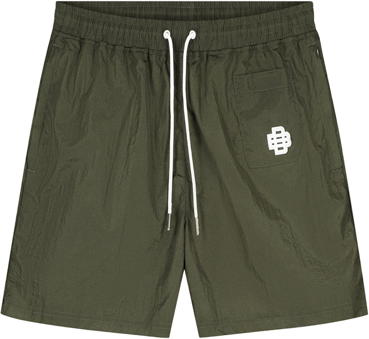 Black Bananas Monogram Swimshorts Groen