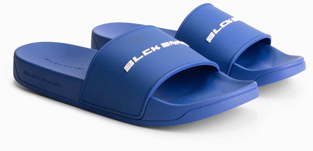 Black Bananas Initial Slides Blauw