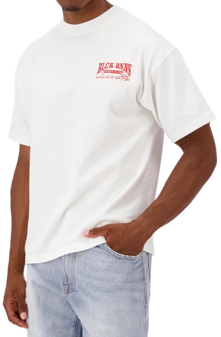 Black Bananas Heren T-Shirt Wit