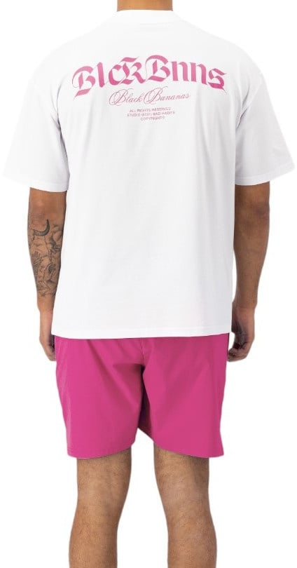Black Bananas Heren T-Shirt Roze