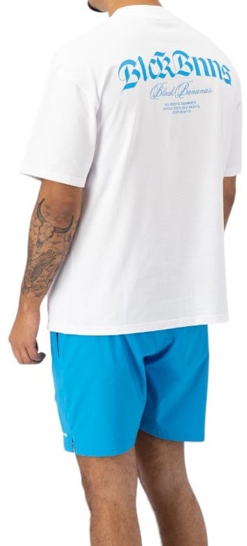 Black Bananas Heren T-Shirt Blauw