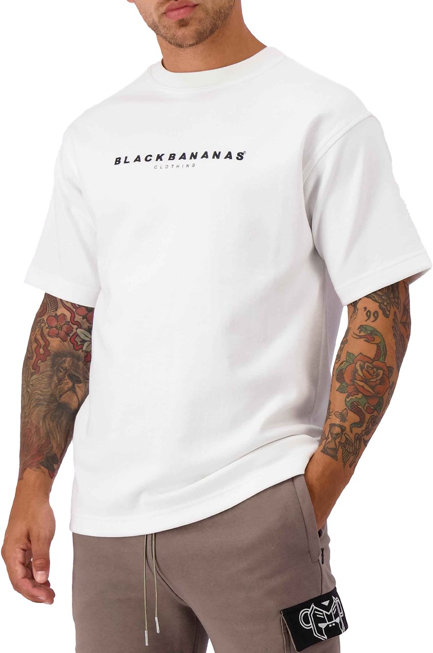 Black Bananas Signature Tee Wit