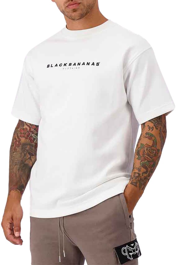 Black Bananas Signature Tee Wit