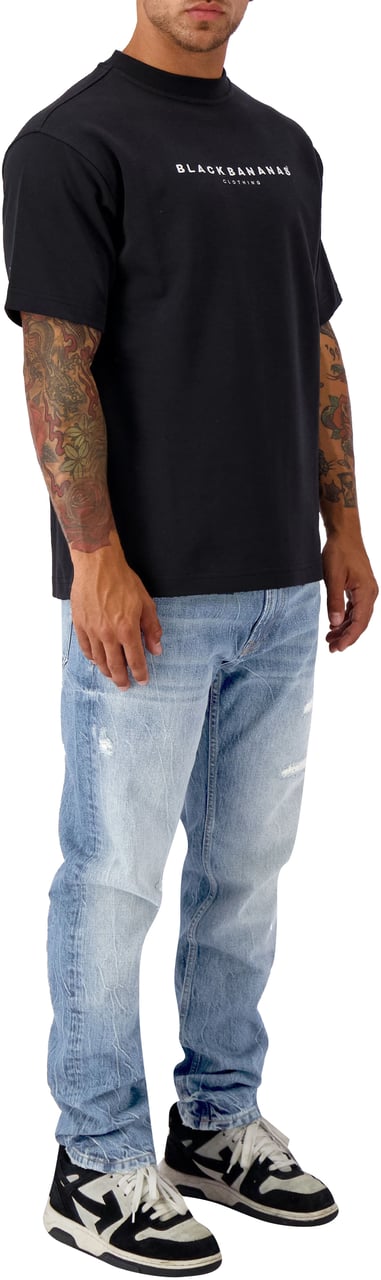 Black Bananas Signature Tee Zwart