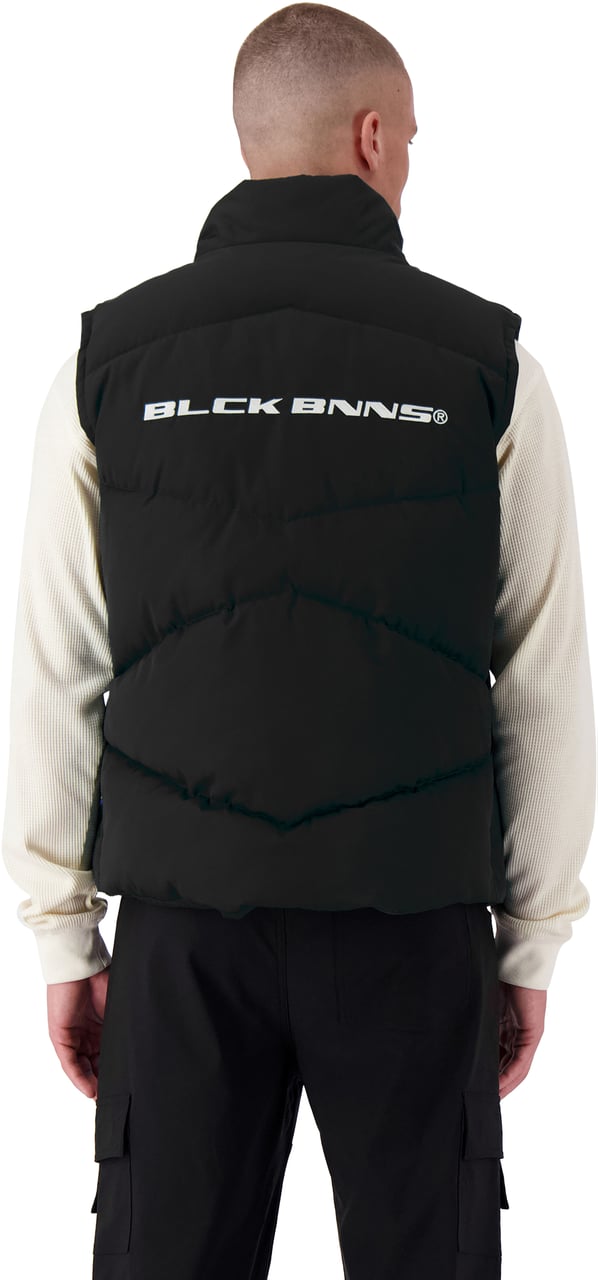 Black Bananas Block Bodywarmer Zwart