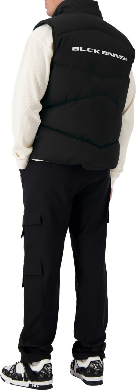 Black Bananas Block Bodywarmer Zwart