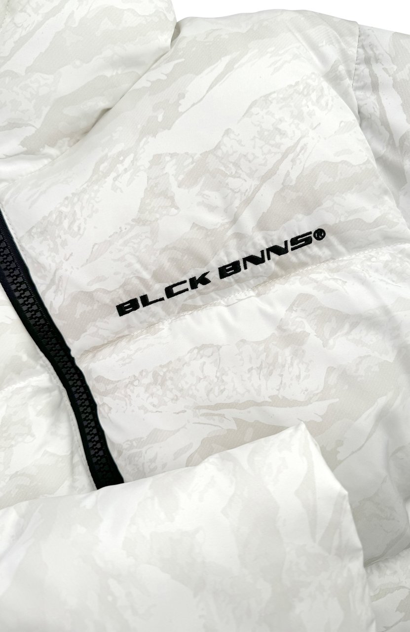 Black Bananas Block Freeze Puffer Jacket Wit