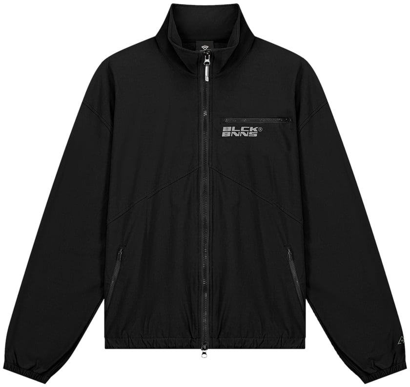 Black Bananas Initial Tech Jacket Zwart