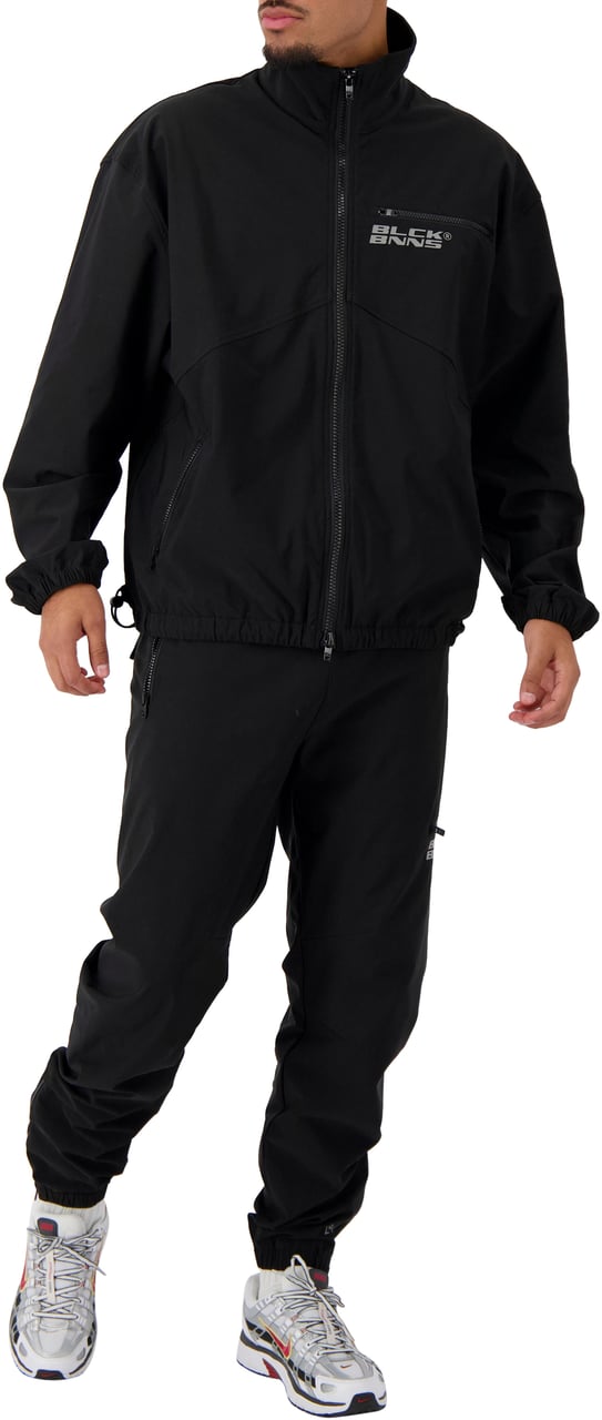 Black Bananas Initial Tech Jacket Zwart