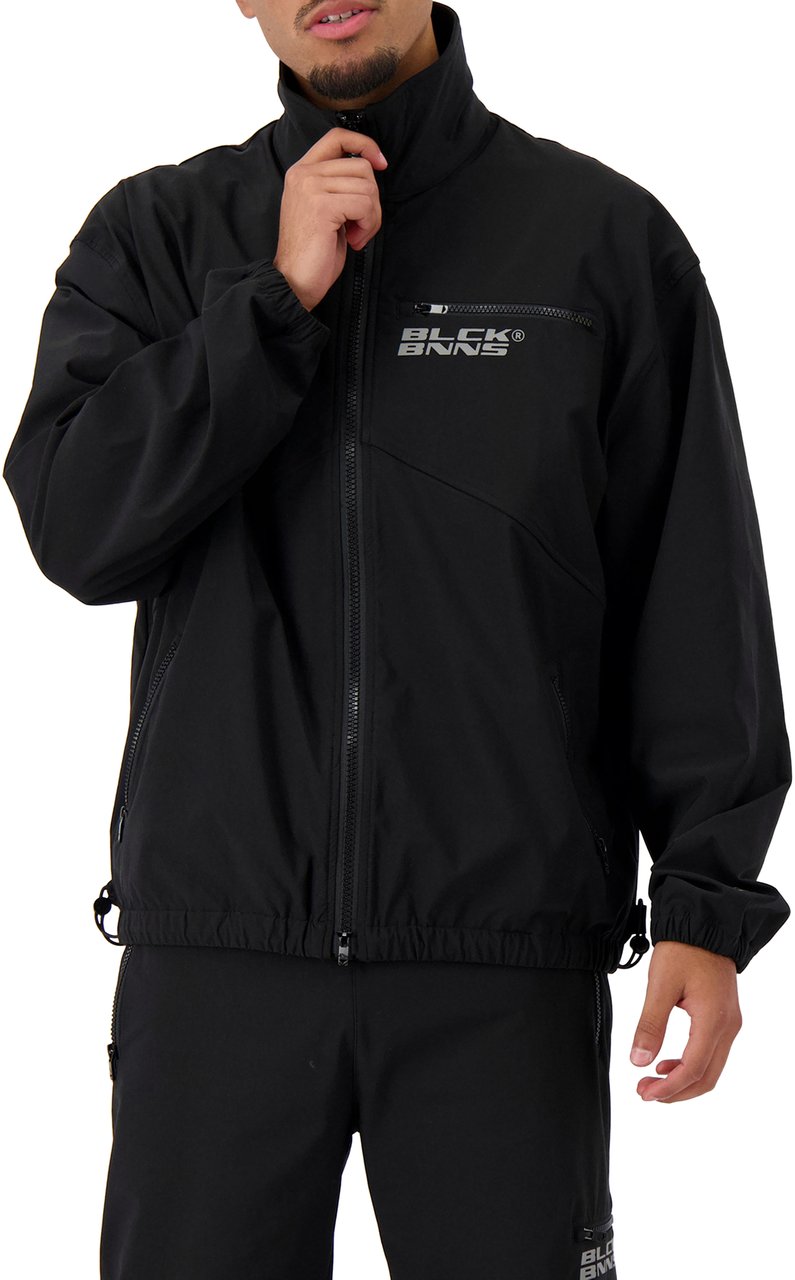 Black Bananas Initial Tech Jacket Zwart