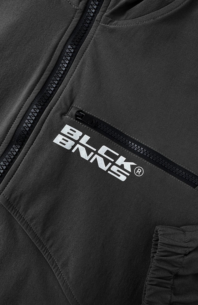 Black Bananas Initial Tech Jacket Zwart