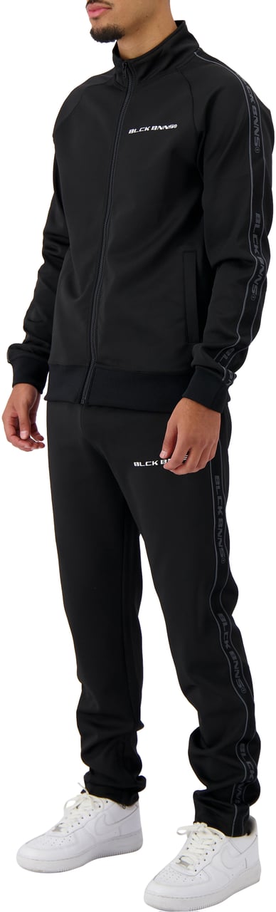 Black Bananas Taped Initial Tracktop Zwart