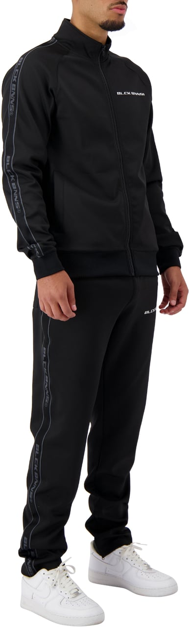 Black Bananas Taped Initial Tracktop Zwart