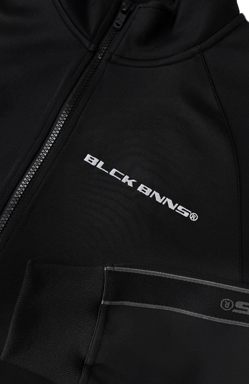 Black Bananas Taped Initial Tracktop Zwart