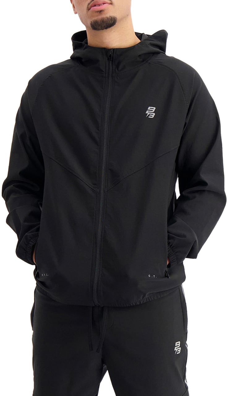 Black Bananas Rflct Tracktop 2.0 Zwart