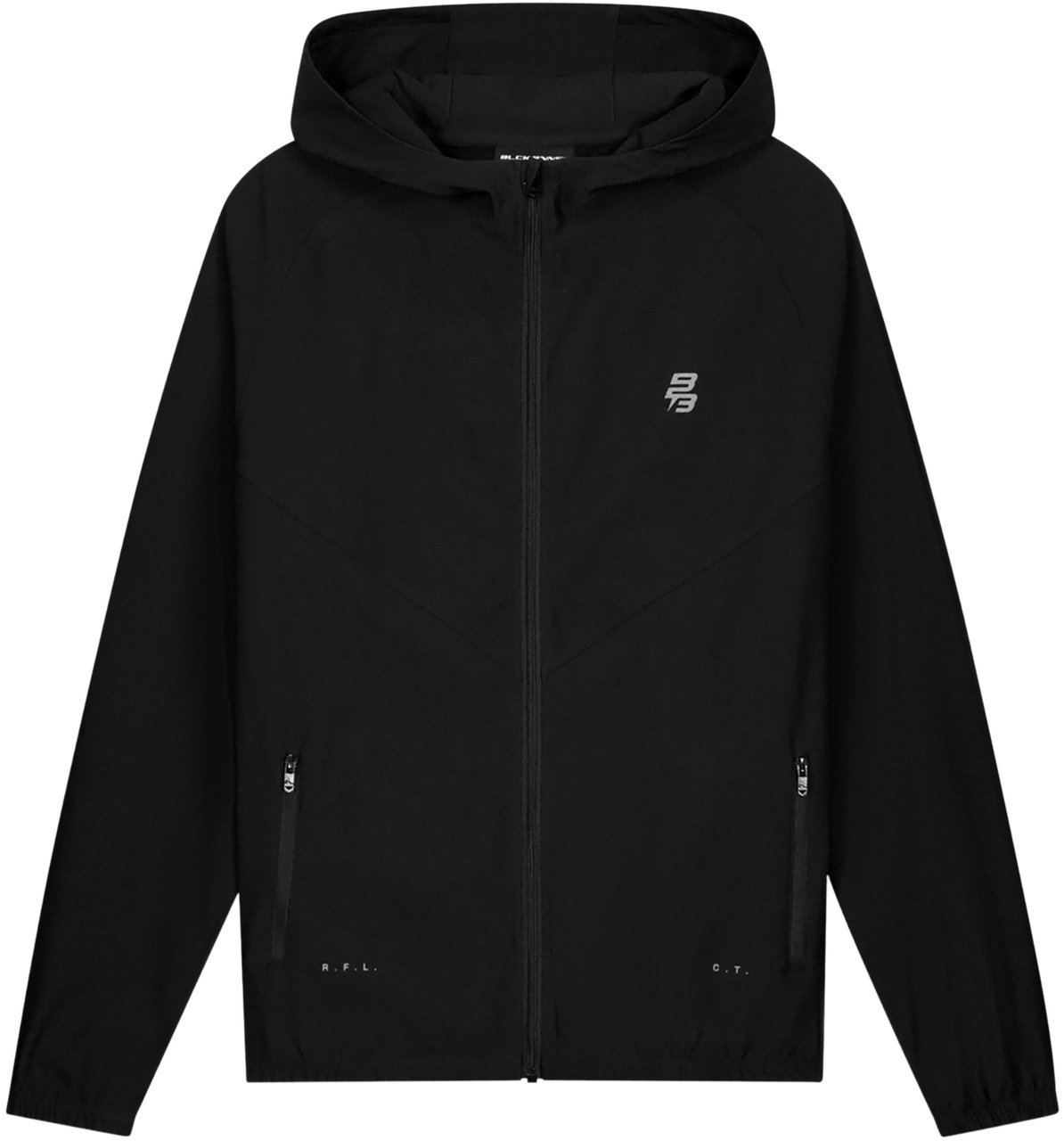 Black Bananas Rflct Tracktop 2.0 Zwart