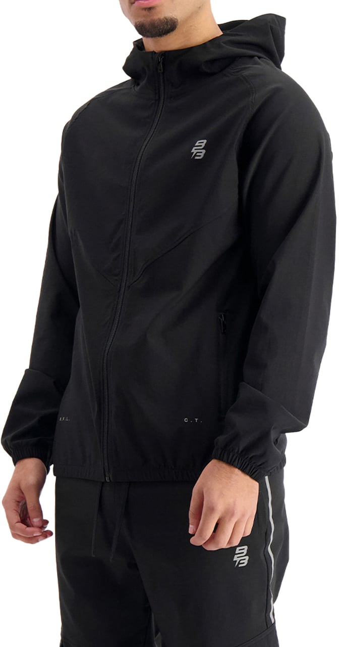 Black Bananas Rflct Tracktop 2.0 Zwart
