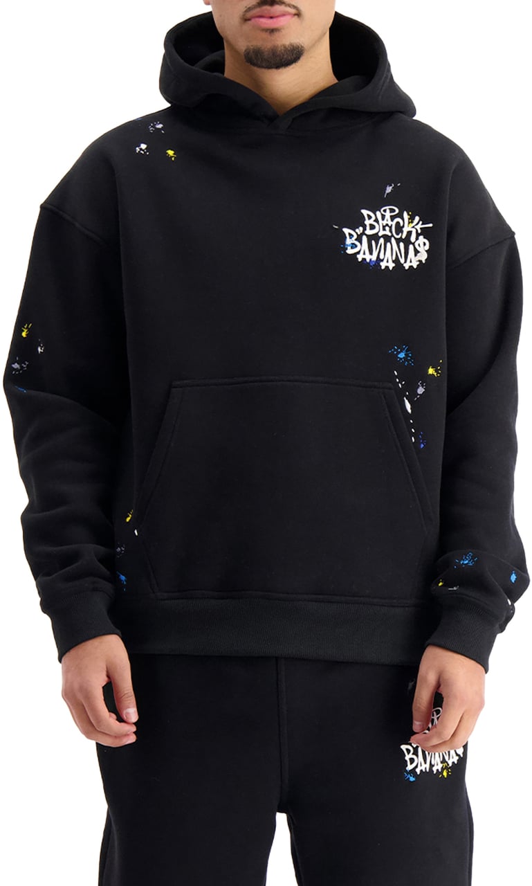 Black Bananas Painter Hoodie Zwart